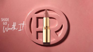 Probando labailes de @L'Oréal Paris en el tono Infinite plum 840 #plu