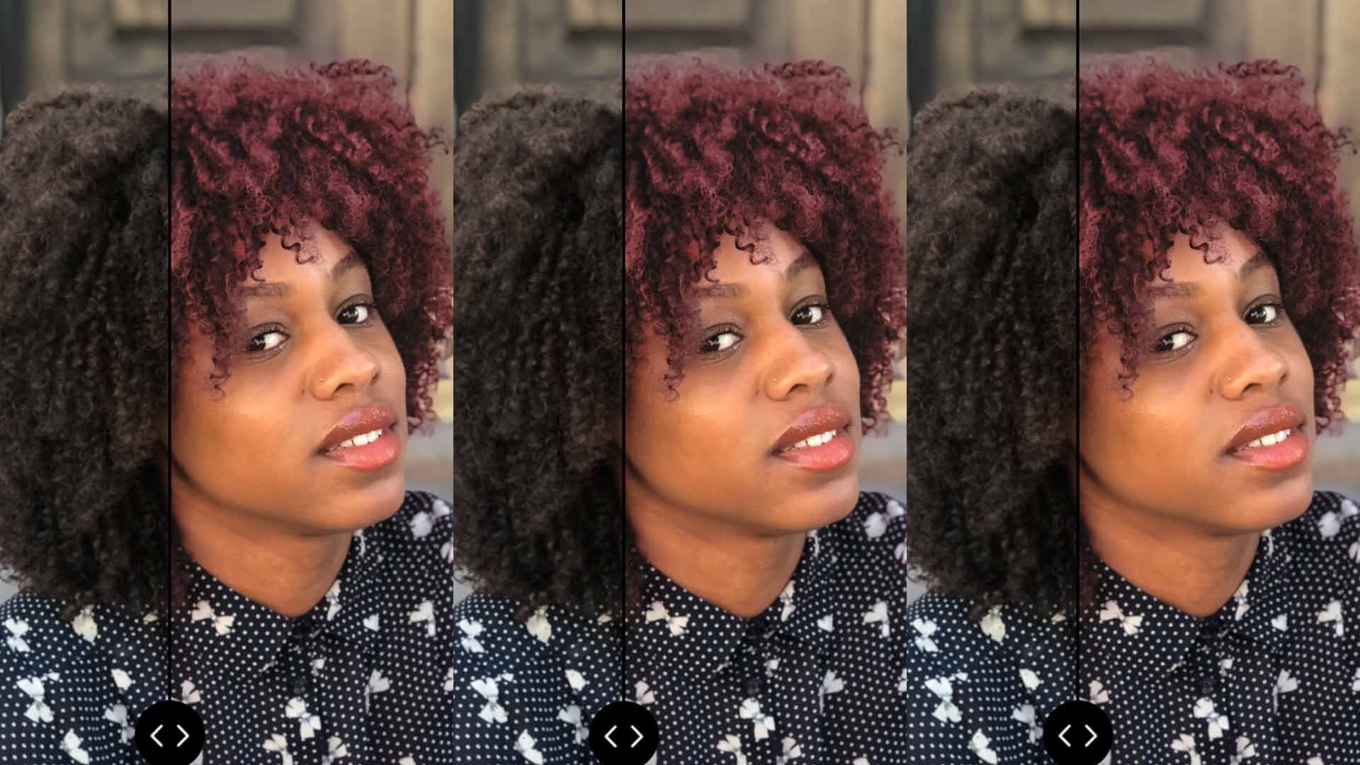 Black Hair Filter: Virtual Hair Color Try-On