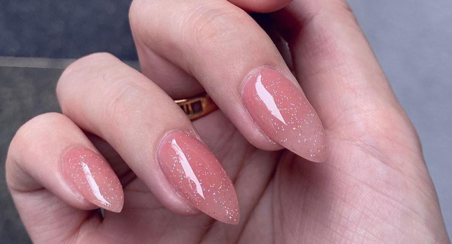 Nail Connection - Baby Pink Ombré nails