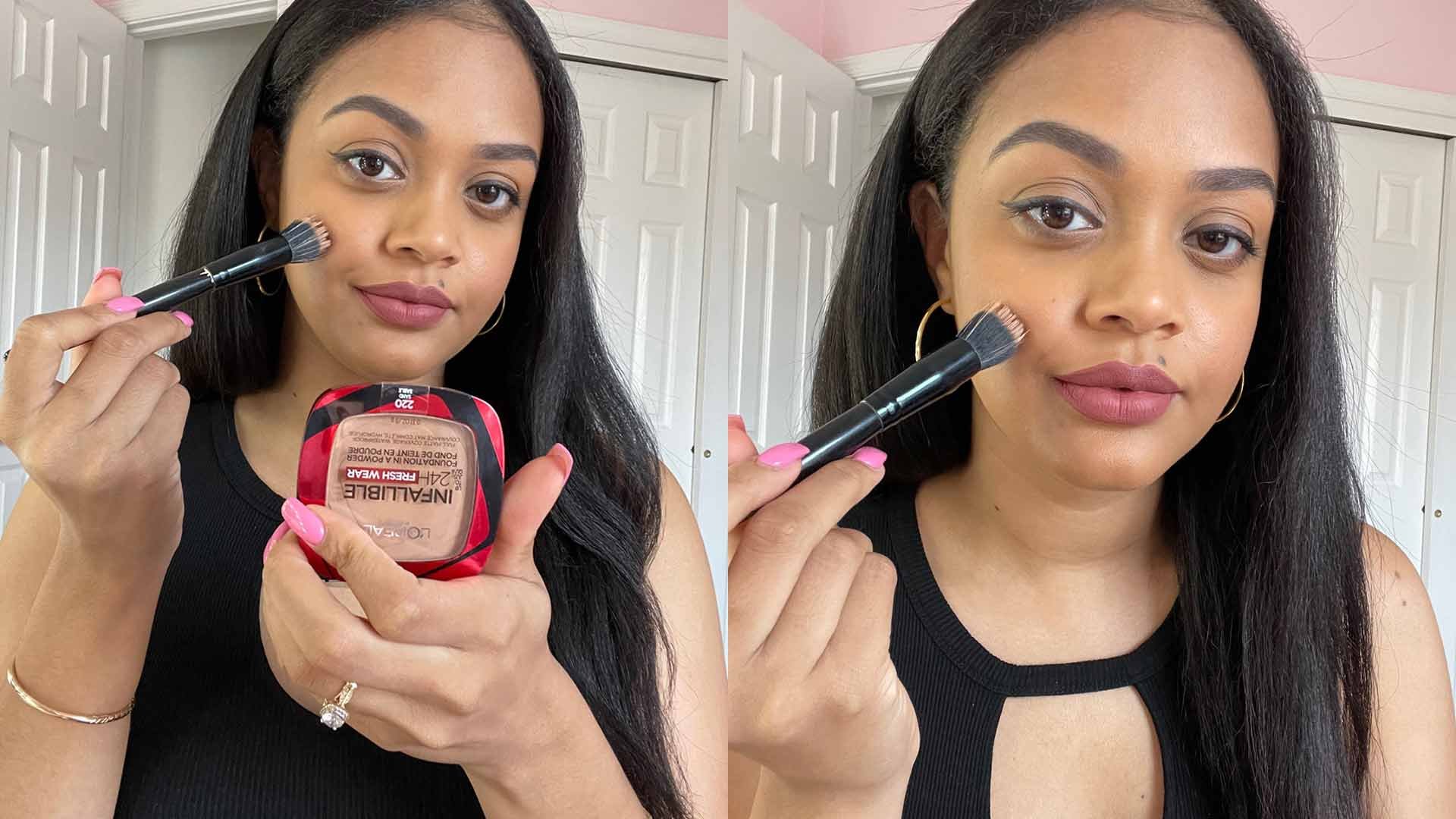 use stippling makeup brush