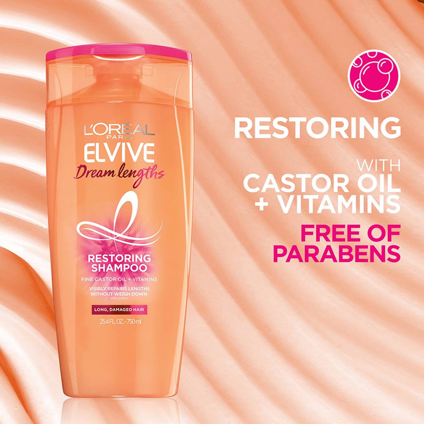 Elvive Dream Lengths Restoring Shampoo Loréal Paris