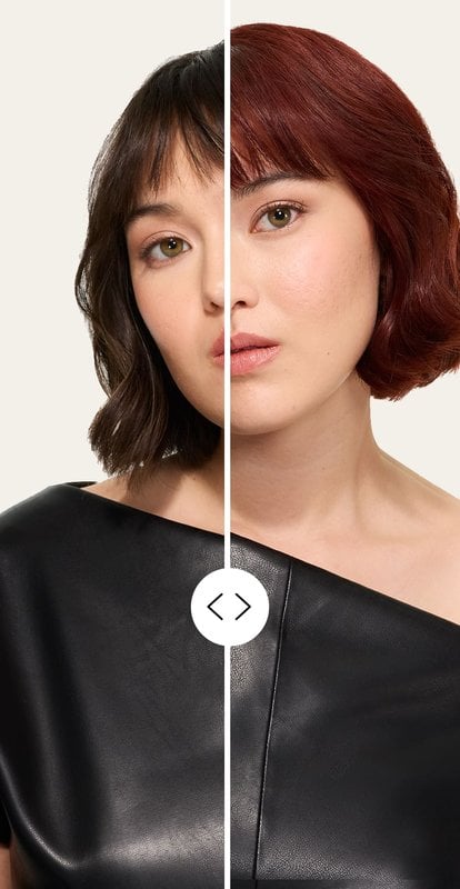 Hair Color VTO Before  After V2min