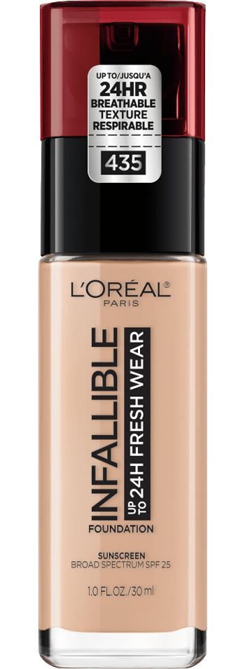 L'Oreal Rose Beige Infallible Fresh Wear 24HR Foundation Review & Swatches