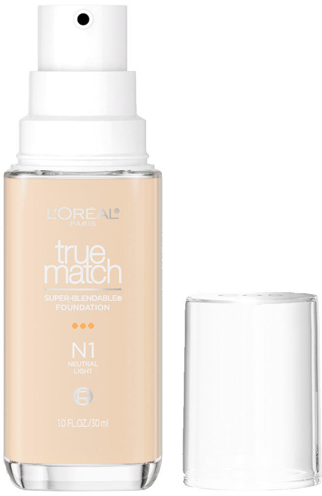 L'Oreal Paris True Match Liquid Foundation 1N Ivory, Skincare