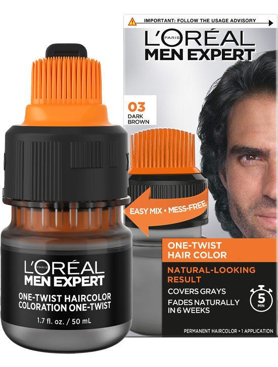 anders hier Herhaal Men Expert One-Twist Hair Color for Men - L'Oréal Paris